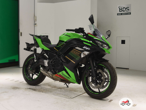 Мотоцикл KAWASAKI ER-6f (Ninja 650R) 2021, Зеленый фото 3