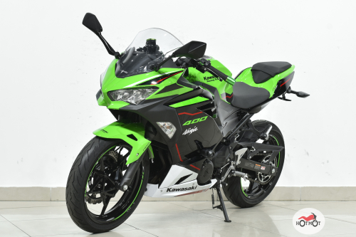 Мотоцикл KAWASAKI Ninja 400 2020, Зеленый фото 2