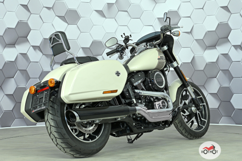 Мотоцикл HARLEY-DAVIDSON Sport Glide 2022, Белый фото 7