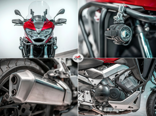 Мотоцикл HONDA VFR 800X Crossrunner 2015, Красный фото 10