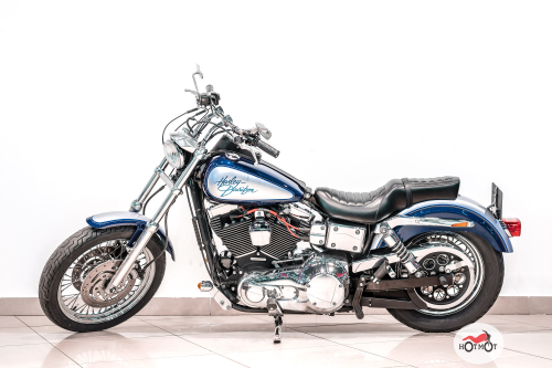 Мотоцикл Harley Davidson Dyna Low Rider 2000, СИНИЙ фото 4