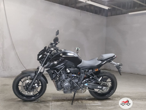 Мотоцикл YAMAHA MT-07 (FZ-07) 2021, черный