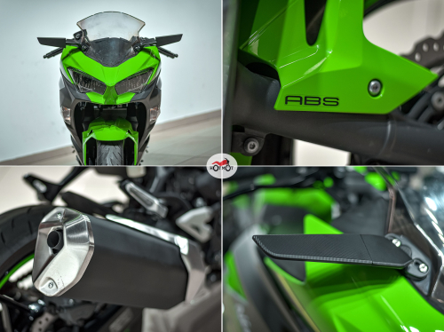 Мотоцикл KAWASAKI ER-4f (Ninja 400R) 2019, Зеленый фото 10