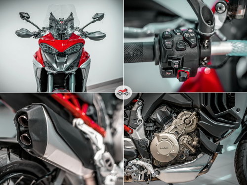 Мотоцикл DUCATI Multistrada V4 2022, Красный фото 10