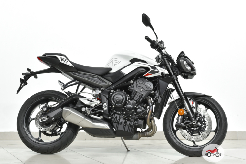 Мотоцикл TRIUMPH Street Triple 2023, Белый фото 3