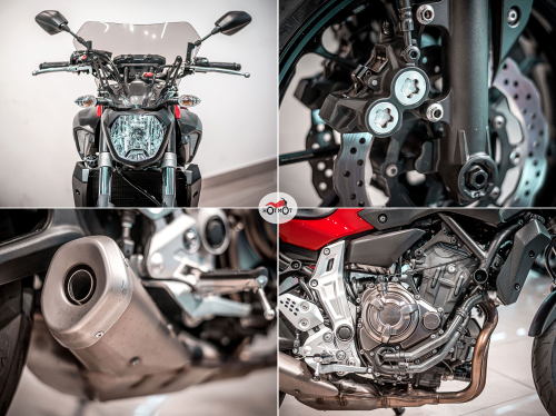 Мотоцикл YAMAHA MT-07 (FZ-07) 2015, Красный фото 10