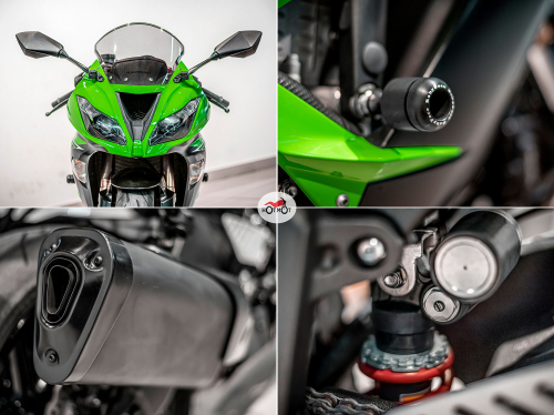 Мотоцикл KAWASAKI ZX-6 Ninja 2015, Зеленый фото 11