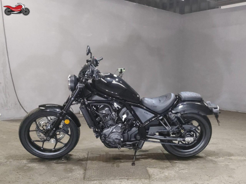 Мотоцикл HONDA CMX 1100 Rebel 2023, ЧЕРНЫЙ фото 2