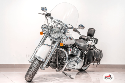 Мотоцикл HARLEY-DAVIDSON FLSTN1580 2014, БЕЛЫЙ фото 2