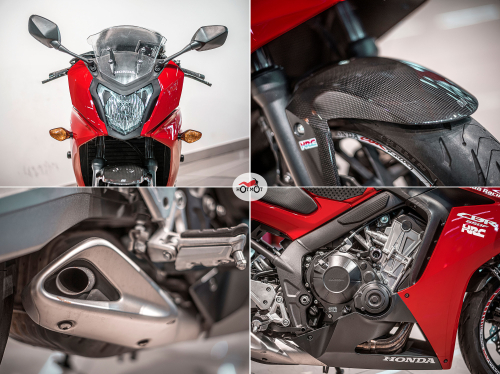 Мотоцикл HONDA CBR 650F 2015, Красный фото 10