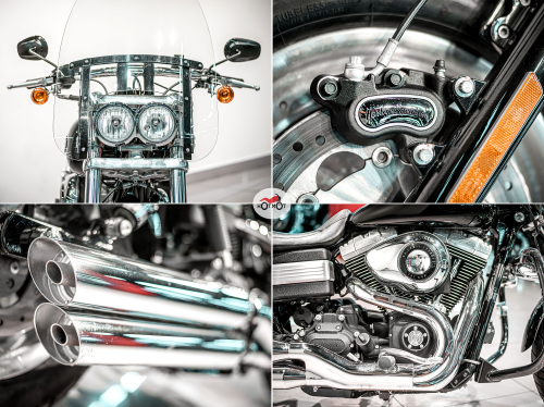 Мотоцикл HARLEY-DAVIDSON FXDF1580 2013, ЧЕРНЫЙ фото 10