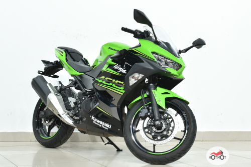 Мотоцикл KAWASAKI NINJA400-2 2018, Зеленый, черный