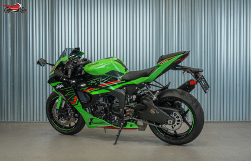 Мотоцикл Kawasaki ZX-6 Ninja 2024, ЗЕЛЕНЫЙ фото 7