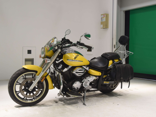 Мотоцикл YAMAHA XVS950 2014, желтый фото 4