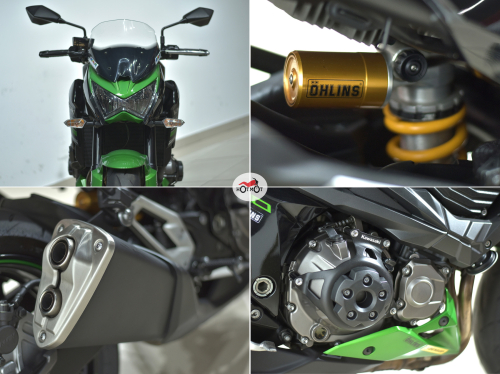Мотоцикл KAWASAKI Z 800 2015, Зеленый, черный фото 10