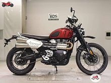 Мотоцикл Triumph Scrambler 2023, КРАСНЫЙ