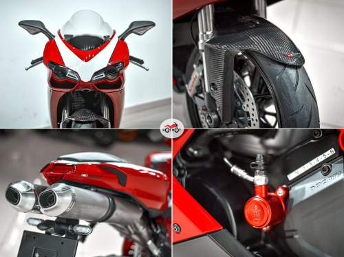 Мотоцикл DUCATI 848 2012, Красный фото 10