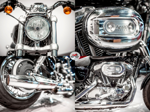 Мотоцикл Harley Davidson Sportster 1200 2014, Черный фото 10