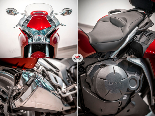 Мотоцикл HONDA VFR 1200  2010, Красный фото 10