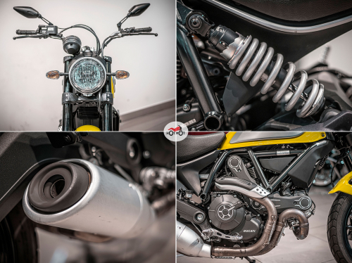 Мотоцикл DUCATI Scrambler 2017, Желтый фото 10