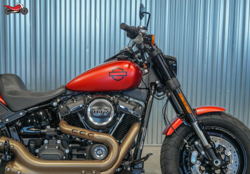 Мотоцикл Harley-Davidson Fat Bob 2018, КРАСНЫЙ фото 10