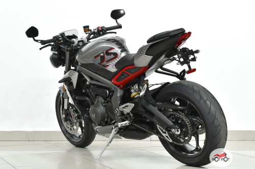 Мотоцикл TRIUMPH Street Triple 2022, СЕРЫЙ фото 8