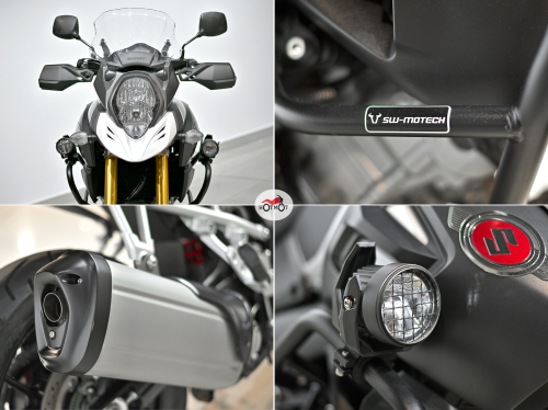 Мотоцикл SUZUKI V-STROM 1000 2016, Белый фото 10