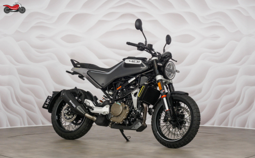 Мотоцикл Husqvarna Svartpilen 401 2021, СЕРЫЙ фото 5