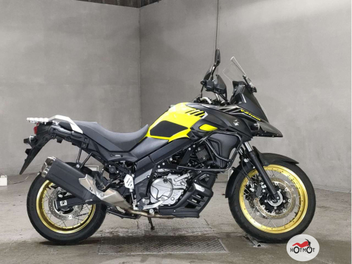 Мотоцикл SUZUKI V-Strom DL 650 2018, желтый фото 2