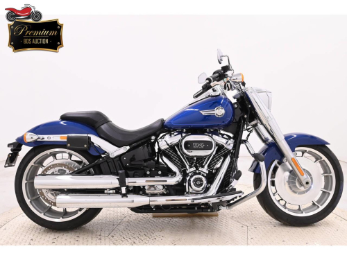 Мотоцикл Harley-Davidson Fat Boy 2022, СИНИЙ фото 2