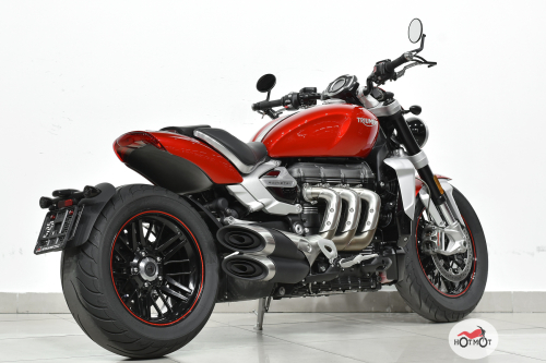 Мотоцикл TRIUMPH Rocket3R 2021, Красный фото 7