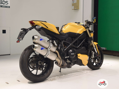 Мотоцикл DUCATI Streetfighter 2012, желтый фото 5