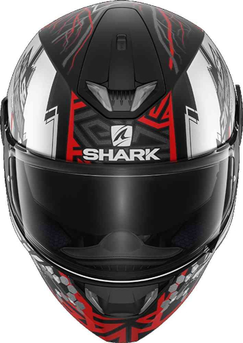 Шлем Shark SKWAL 2.2 NOXXYS MAT Black/Red фото 2