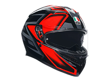 Шлем AGV K3 E2206 MPLK Compound Black/Red