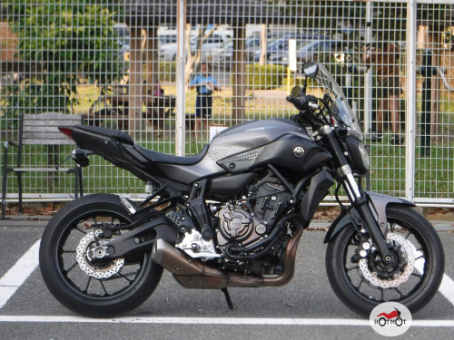 Мотоцикл YAMAHA MT-07 (FZ-07) 2015, СЕРЫЙ