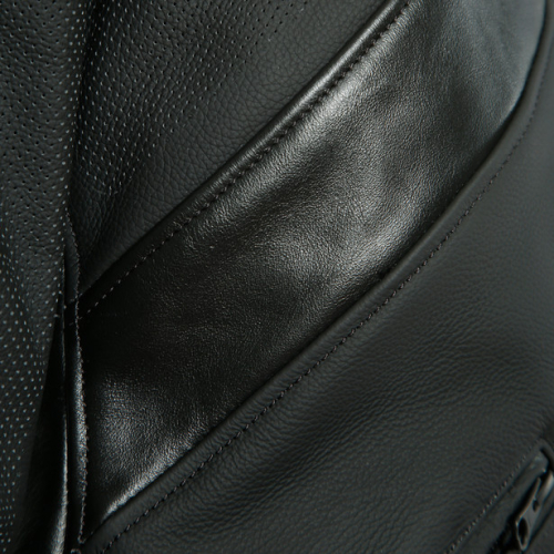 Куртка кожаная женская Dainese SANTA MONICA LADY PERFORATED Black фото 9