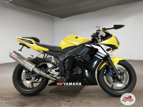 Мотоцикл YAMAHA YZF-R6 2004, Желтый фото 2