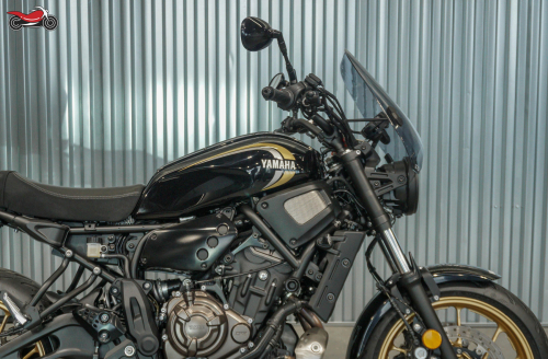 Мотоцикл Yamaha XSR700 2023, ЧЕРНЫЙ фото 10