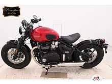 Мотоцикл TRIUMPH Bonneville Bobber 2024, Красный