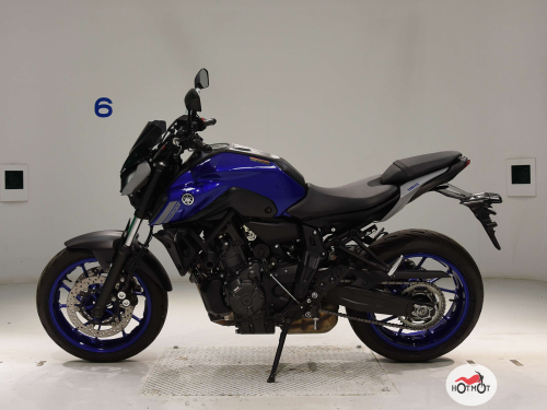 Мотоцикл YAMAHA MT-07 (FZ-07) 2021, Синий