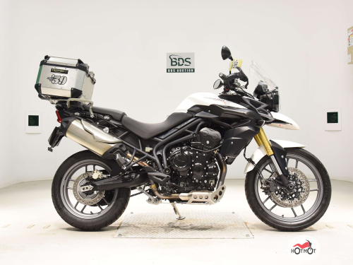 Мотоцикл TRIUMPH TIGER 800 2015, БЕЛЫЙ фото 2