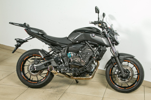 Мотоцикл YAMAHA MT-07 (FZ-07) 2022, черный