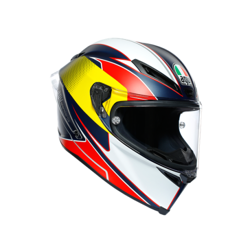 Шлем AGV CORSA R MULTI Supersport Blue/Red/Yellow