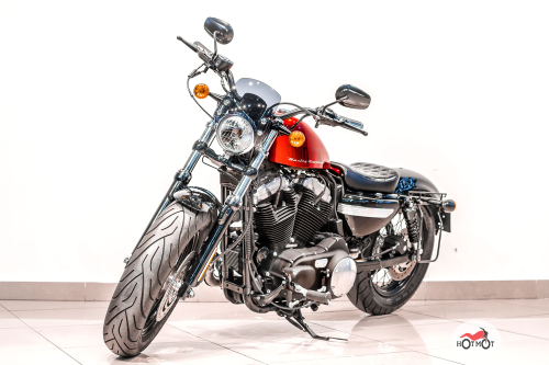 Мотоцикл Harley Davidson Sportster 1200 2012, Красный фото 2