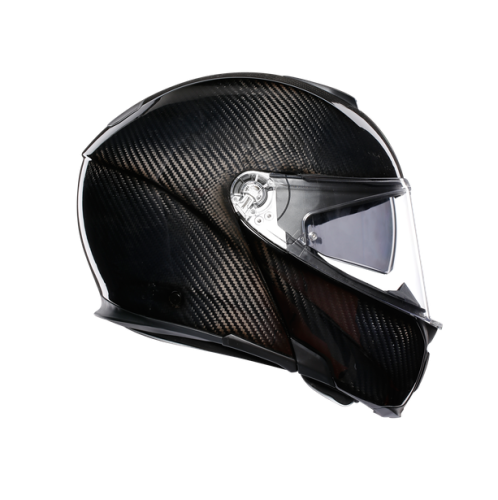 Шлем AGV SPORTMODULAR MONO Glossy Carbon фото 4
