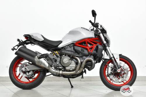 Мотоцикл DUCATI Monster 821 2015, белый фото 3