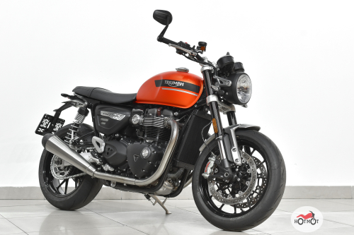 Мотоцикл TRIUMPH Speed Twin 2022, Оранжевый
