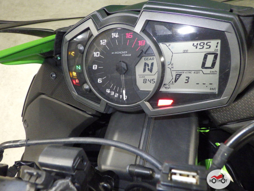 Мотоцикл KAWASAKI ZX-6 Ninja 2019, ЗЕЛЕНЫЙ фото 9