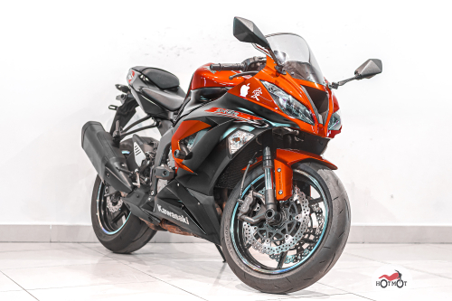Мотоцикл KAWASAKI ZX-6 Ninja 2014, Оранжевый