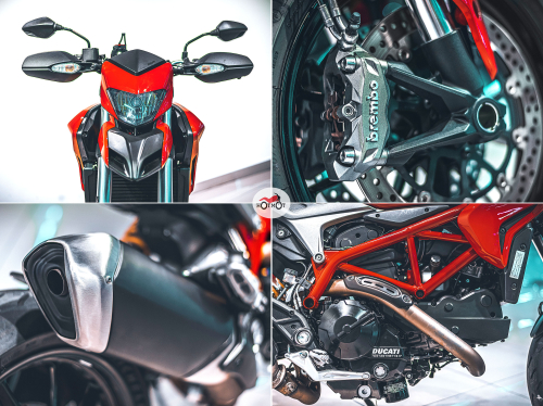 Мотоцикл DUCATI HyperMotard 2015, Красный фото 10